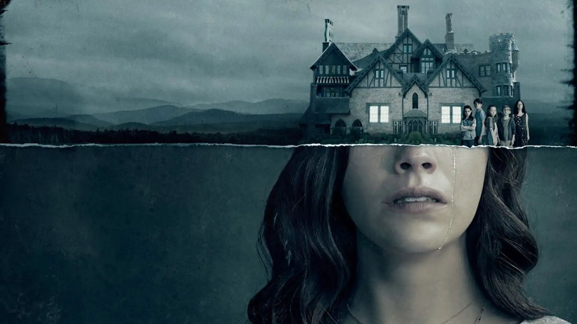 Призрак дома на холме постер