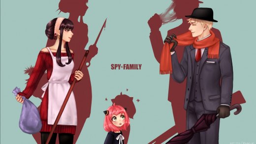 Семья шпиона постер